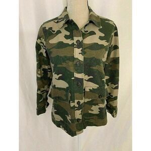 Me. N. U. Girls Camouflage Long Sleeve jacket